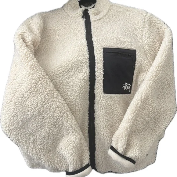 Stussy Venus Jacquard Sherpa Jacket